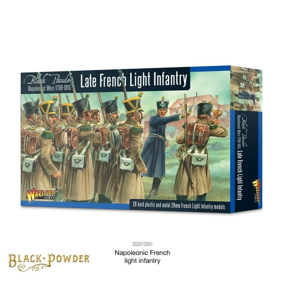 Warlord Games Black Powder 28mm Napoleonic Late French Light Infantry 302012001