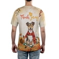 thumbnail image 5 of Happy Thanksgiving Toy Fox Terrier with Turkey Pumpkins Autumn Vibes All Over Print 3D Shirt Unisex Merch Dog Lover - 12018, 5 of 6