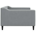 thumbnail image 2 of vidaXL Day Bed Light Grey 100x190 cm Fabric, 2 of 5