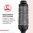 thumbnail image 3 of REVLON Perfect Match Hot Styler reduce el encrespamiento y aumenta el brillo | El cepillo caliente crea rizos, fortalece el cuerpo y aumenta el volumen | Peina y extiende suavemente tu peinado, 3 of 5