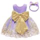 thumbnail image 1 of Vestido CMMCHAAH para niñas pequeñas, color morado, de 2 a 3 años, 1 of 5