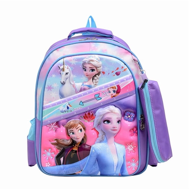 Frozen Elsa Kids EVA Hard Shell Bag Cartoon Fashion Student Shoulder Bag Backpack