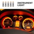 thumbnail image 4 of KAKOWELY 5pcs T5 LED Bulbs for Car Interior and Dashboard Lights for Instrument Panel Clock Light Car Interior Replacement Accessories,0.67X"X0.2"X0.2", 4 of 5