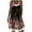 Black, variant on Lolmot Sundresses for Women 2023 Summer Casual Dresses Sleeveless Tank Dress Floral Print Loose Crewneck Beach Sundress