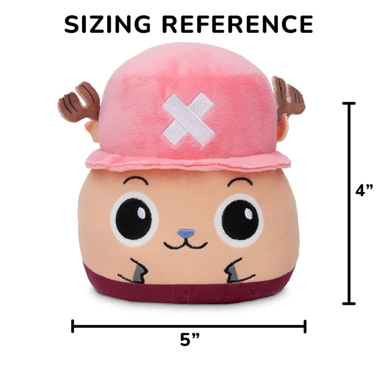 TeeTurtle x One Piece Chopper Reversible Plushies Walmart