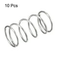 thumbnail image 2 of Unique Bargains 16mmx1.2mmx30mm 304 Stainless Steel Compression Spring 15.7N Load Capacity 10 pcs, 2 of 5