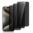 thumbnail image 6 of ZYQEEE 3 Pack Privacy Screen Protector Compatible for iPhone 15 Pro Max - 6.7", Anti-Spy Tempered Glass, Bubble-Free, Easy Install, 6 of 10