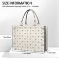 thumbnail image 3 of Large Capacity Tote Bag,Highland Cow Cactus Triangle Pattern Handbag Fashion Luxury Tote Bag,15.7"x13"x 5.1" Inches,Laptop Compatible, 3 of 6