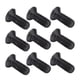 thumbnail image 1 of Kit surtido de 50 tornillos avellanados en cruz DIN 965, galvanizados en negro, M3 x 8, 1 of 12