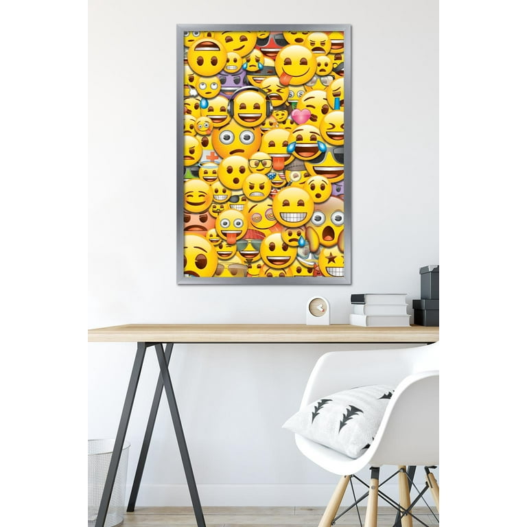 Cool thinking face emoji - Cool Thinking Face Emoji - Posters and Art  Prints