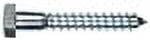The Hillman Group 230146 Hex Lag Screw, 1/2-Inch X 7-Inch, Zinc, 25-Pack