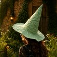 thumbnail image 3 of Textilo Witch Hats for Women Halloween Party Decoration Witch Accessories Cosplay Party Hat 18Inch Witches Hat,Steampunk Gothic Hats,Exquisite and Funny, 3 of 3