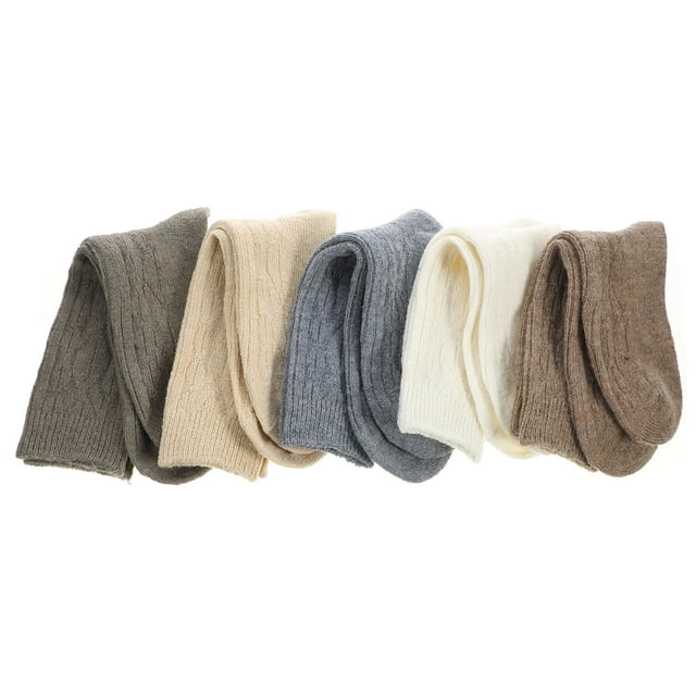 BESTYASH 5Pares Calcetines Tobilleros Para Mujer De Con Para Múltiples Ocasiones