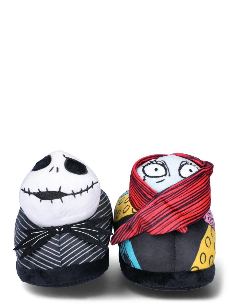 The Nightmare Before Christmas Jack Skellington & Sally Sewing House Slippers Amazon.com | Nightmare Before Christmas Jack Slippers for  main image 2