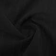 thumbnail image 6 of Fancifize Womens Plus Size Button Down Shirt Collared Short Sleeve Top Lightweight Loose Fit for Office Casual Summer Outfits L,Black, 6 of 6