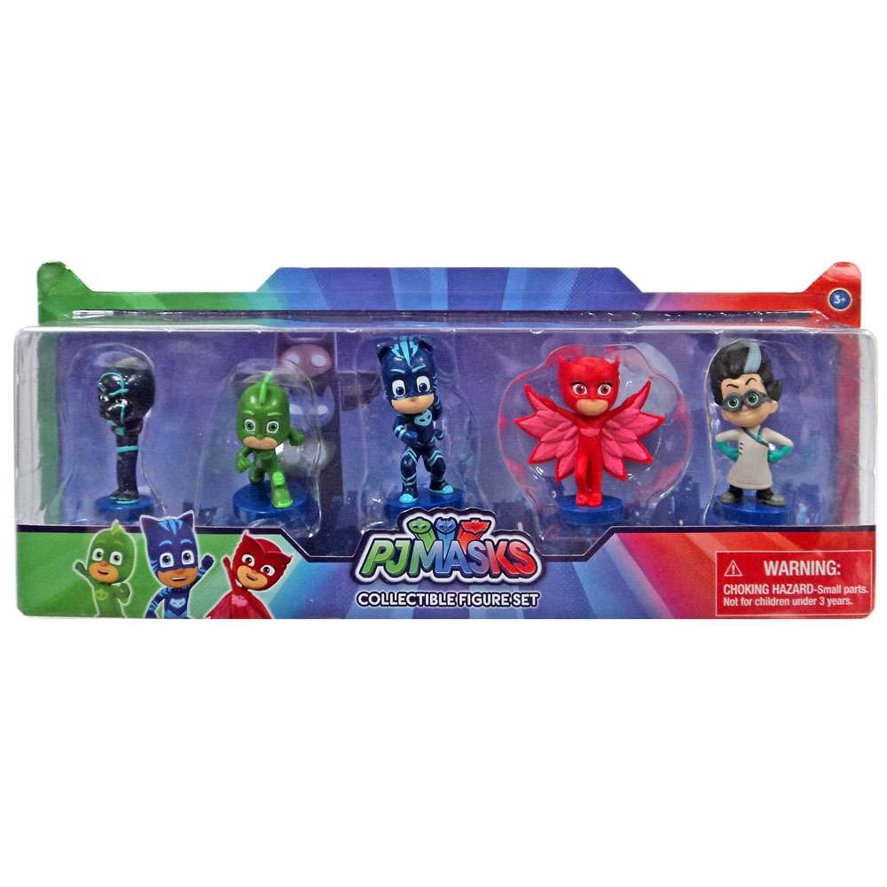 Disney Junior PJ Masks Romeo, Gekko, Catboy, Owlette& Night Ninja