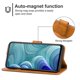 thumbnail image 4 of Funda de teléfono de PU para Infinix Hot 11s NFC, marrón, 4 of 5