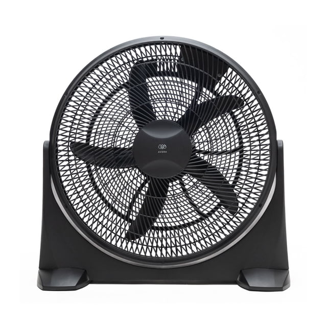 Ventilador de Piso 23' Avera Ángulos Ajustables 3 Velocidades Negro VENPI01