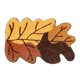 thumbnail image 1 of Alfombrilla de baño con forma de pavo, accesorios de decoración para el baño, alfombrillas de baño con forma de calabaza de otoño, lavables, antideslizantes, absorbentes, alfombrillas de ducha de, 1 of 5