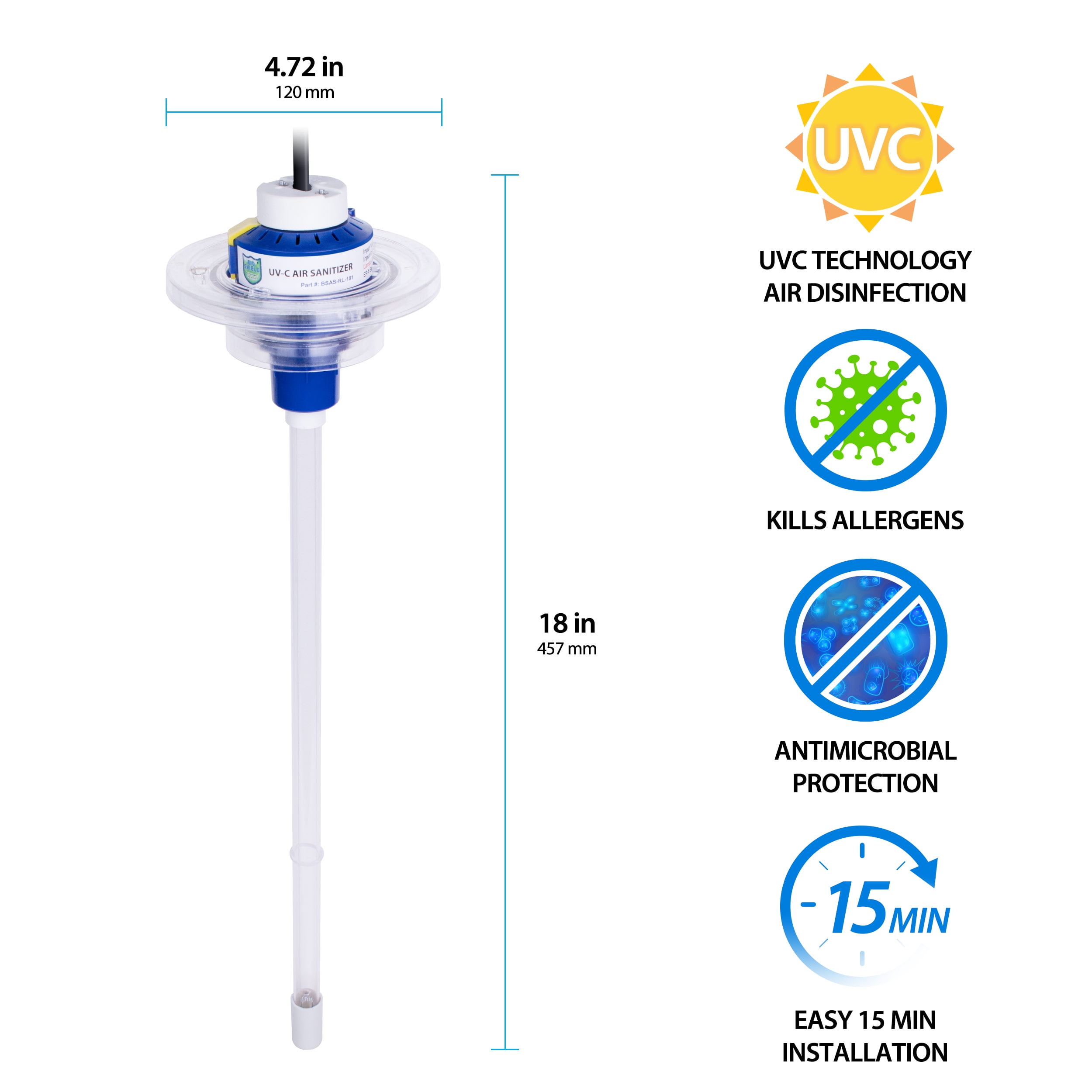 Bio shield uv sale light