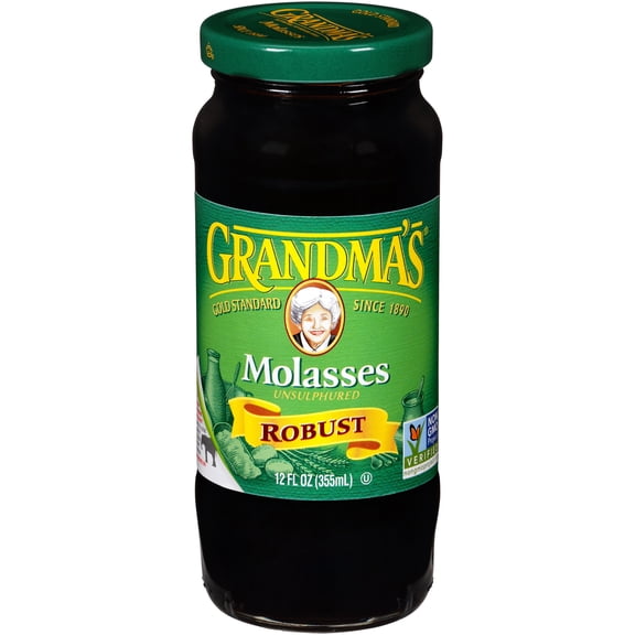 Grandma's® Unsulphured Robust Molasses 12 fl. oz. Jar