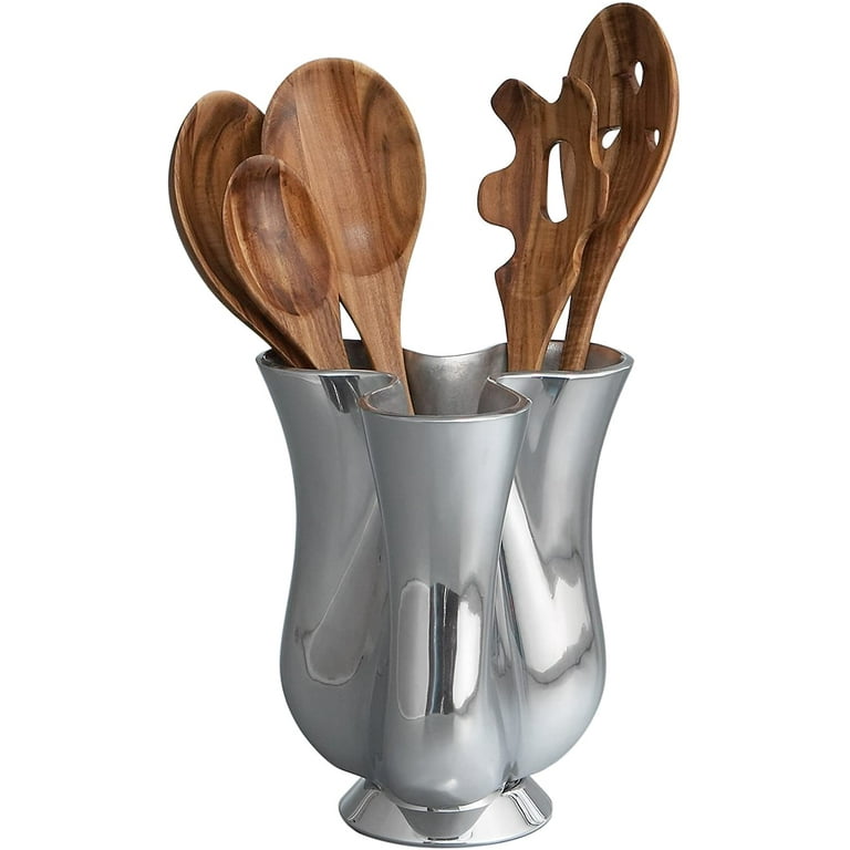 Tulip Alloy Spinning Tool Jug with Wooden Tools Tulip Alloy Spinning Tool Jug with Wooden Tools