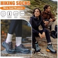 thumbnail image 2 of EcoNesxp 4-Pack Merino Wool Thermal Socks for Men and Women, 2 of 5
