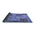 thumbnail image 2 of Ahgly Company Indoor Rectangle Patchwork Blue Transitional Area Rugs, 2' x 4', 2 of 4