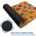 thumbnail image 6 of Long Mouse Pads for Desk,Orange Dinosaur Volcano Pattern Desk Mats on Top Of Desks, Desk Mouse Pad Extra Large with 3mm Non-Slip Base and Stitched Edge for Gaming,Office,Work,Home 31.5"x15.7", 6 of 6