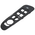 thumbnail image 4 of Window Button Frame Trim, Black Window Switch Panel Trim Door Armrest Protective Wear Resistant  For Car, 4 of 8