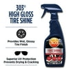 303 High Gloss Tire Shine And Protectant - Long Lasting, Water Based Formula - Lasts For Weeks - No Harmful Silicones - Lasts Weeks Not Days, 16 fl. oz. (30395CSR) Packaging May Vary