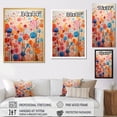 thumbnail image 4 of Designart "Vibrant Fusion of Colors" Abstract Collages Floater Framed Canvas Print, 4 of 7
