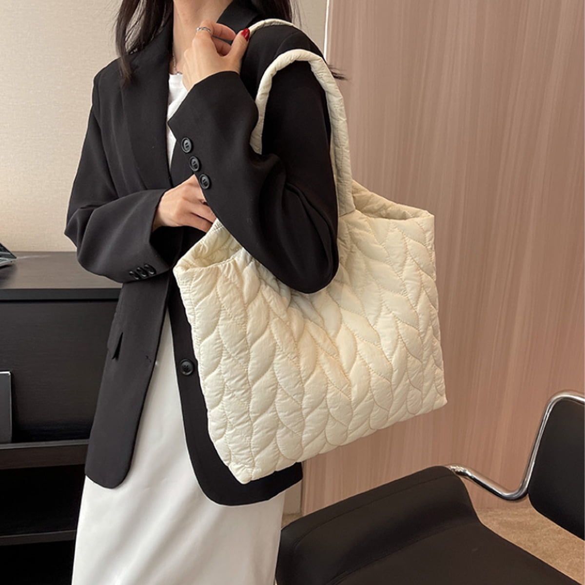 TIAASTAP Neceser De Viaje Para Mujer Acolchado Con Diseño De Arco