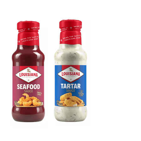 Louisiana Fish Fry Products Seafood Sauce&Louisiana Fish Fry Products Tartar Sauce