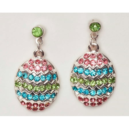 Multi Gem Earring Set - Easter Egg Earrings -