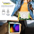 thumbnail image 6 of FJLBDE Case for Xiaomi Mi Pad 6/ Mi Pad 6 Pro 11 Inch 2023 with 360 Kickstand, Shoulder Strap Carrying Protective Cover, Multicolor Green, 6 of 6