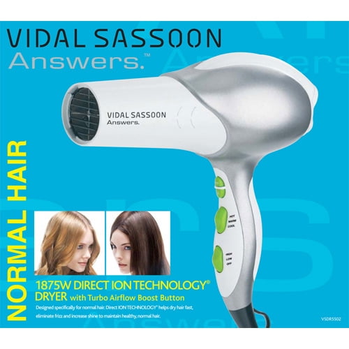 Vidal Sassoon Answers Hair Dryer - Normal Hair - Walmart.com