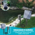 thumbnail image 4 of Solar Water Pump Solar Pond Aerator with Air Hose and Bubble Stone 7V/2.5W Aquarium Oxygen Aerator Air Pump Solar Powered Pond Oxygenator Efficient for Outdoor Fish Pond Stock Tank Aquarium, 4 of 7