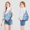 thumbnail image 4 of Sunset Turtle Sling Backpack - Tropical Ocean & Beach Print, Fashionable Crossbody Bag for Students & Office Workers, 4 of 4