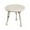 Beige, variant on Sides Table Living Room, Small End Table for Small Space, Round Adjustable Height Slide Under Couch Tables, Round Cute Look for Living Room, Bedroom