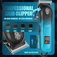 thumbnail image 3 of LQT Professional 3-in-1 Men's Grooming Kit,Hair Clipper, Trimmer &  Shaver Set with LED Display, Complete Haircut&Beard Grooming System for Men,Ideal for Home & Salon Use,Perfect Gift for Men(blue), 3 of 7
