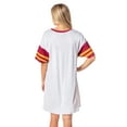 thumbnail image 2 of Harry Potter Womens' Hogwarts All Houses Jersey Nightgown Pajama Shirt - Gryffindor Slytherin Hufflepuff Ravenclaw, 2 of 5