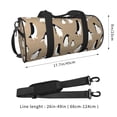 thumbnail image 2 of Easygdp Lovely Penguin Bolsa de Viaje, Bolsa de Mano, Bolsa de Gimnasio, Bolsa de Equipaje para Viaje, 2 of 6