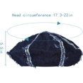 thumbnail image 2 of YooGuoGuo Denim Beret Hat Breathable Cotton Jeans Retro Style British Beanie Hat for Women Girls, 2 of 6