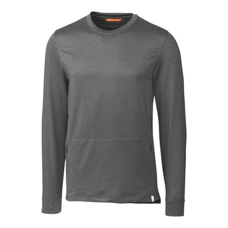 CBUK by Cutter & Buck Men s Long Sleeve Jackson Crewneck Performance Pullover