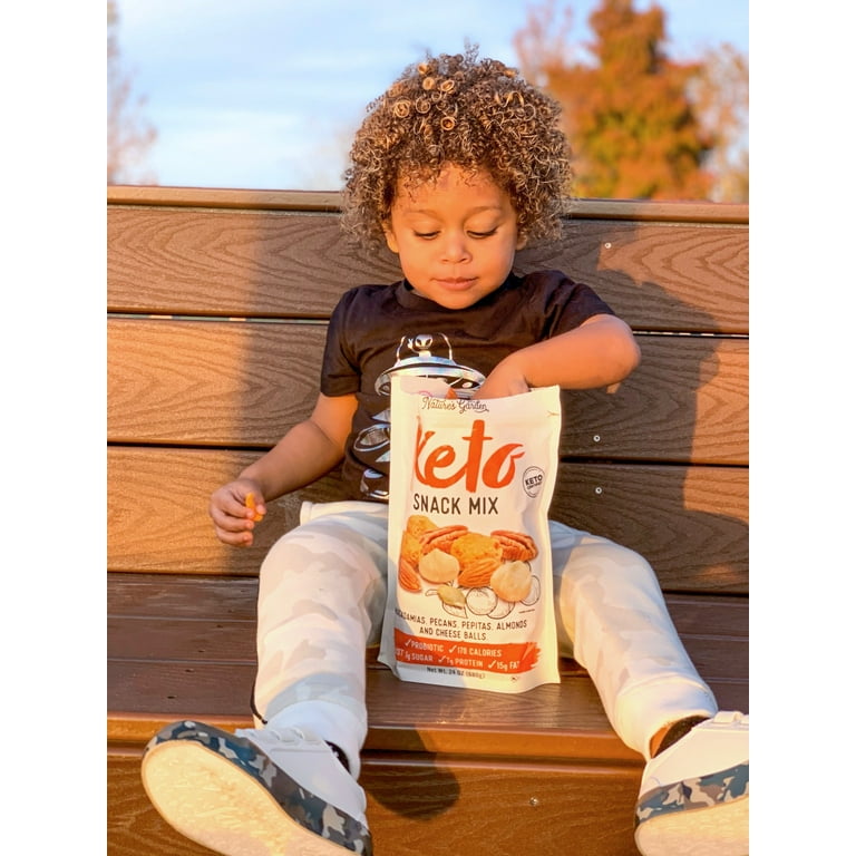 Nature's Garden Keto Snack Mix, Low-Carb Protein Energy Snack with