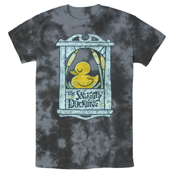 Men's Tangled The Snuggly Duckling Stained Glass Graphic T-Shirt