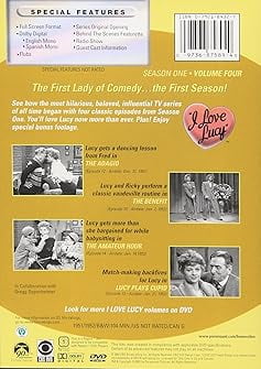I Love Lucy - Season One (Vol. 4) [DVD]