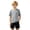 Grey, variant on TGPMGRZ Swim Shirts for Boys Short Sleeve UPF 50 Rashguard Water Shirts Swimming Pool Blue 4-5 Years