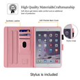 thumbnail image 3 of Funda Dteck para iPad mini 5/4/3/2/1 Rosa Floral de Cuero PU, 3 of 7